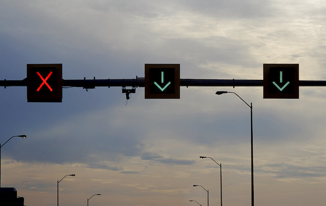 Understanding the Importance of Red X Signals on Motorways