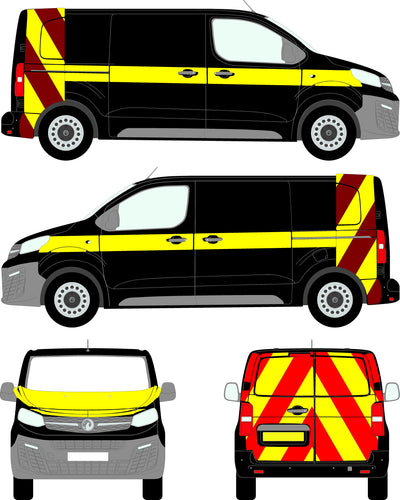 Vauxhall Vivaro Mk3 SWB DSLD 2019+ - Chapter 8 Escort Vehicle Specification Kit