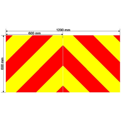 Custom Chevron 1200mm x 600mm