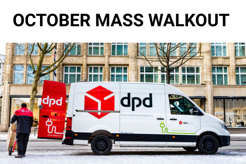Delivery Update – DPD Strike Action 8th/9th October