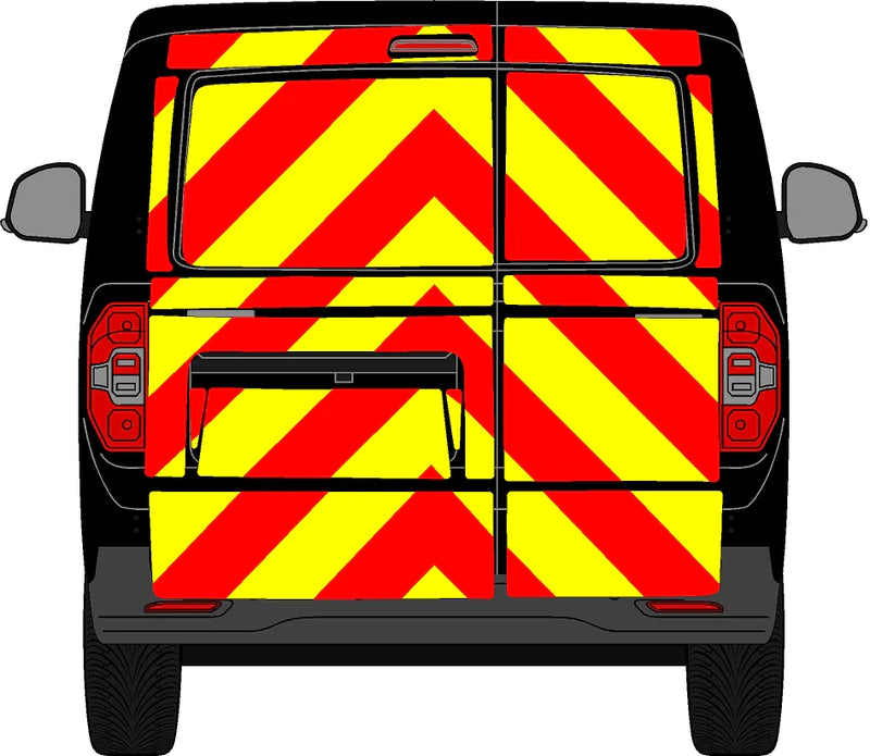 Chapter 8 Rear Chevron Reflective Chevrons For Maxus eDeliver 3 Added To Our Range | C8 Shop ...