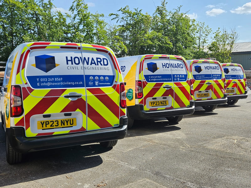 Fleet Rebrand Project With Howard Civil Engineering & Brandfix