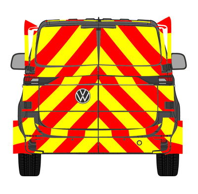 ID Buzz Barn Doors Rear Chevrons (2022+)