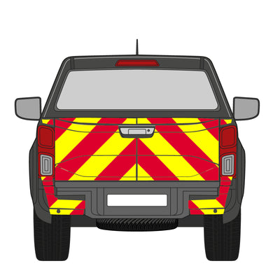 Full Rear Chevron Isuzu D-Max Mk3 Rear Chevrons (2023+) – Chapter 8 Shop