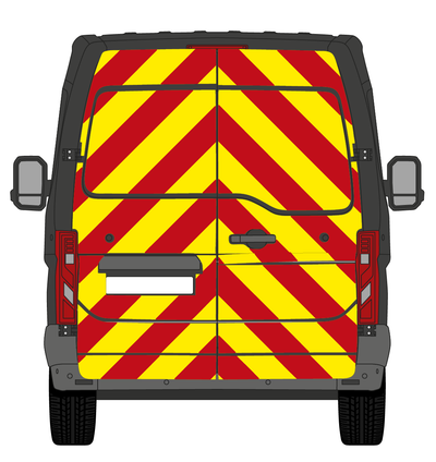Renault Master Medium Roof H2 2024+ - NO BADGE Cut out