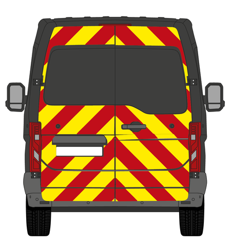 Renault Master Medium Roof H2 2024+ - NO BADGE Cut out