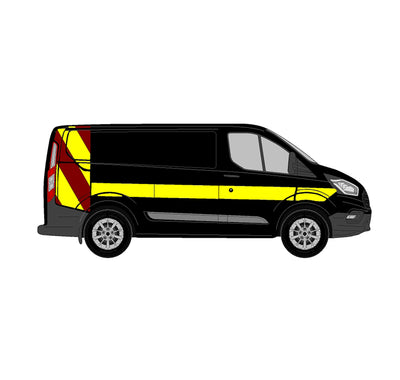 Ford Transit Custom Mk1 L1 H1 2018-2022 - Chapter 8 Escort Vehicle Specification Kit