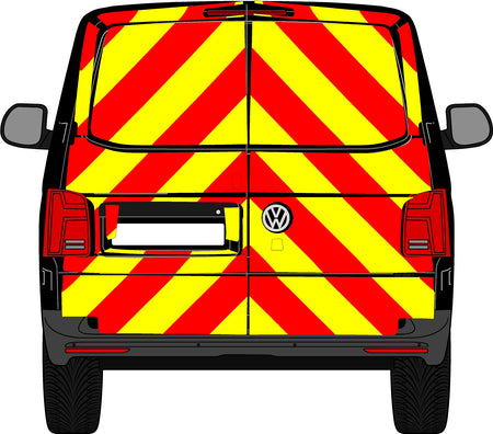 Volkswagen Transporter Mk6 (T6 & T6.1) Standard Roofs Swing Doors (2015-2024)