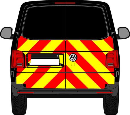 Volkswagen Transporter Mk6 (T6 & T6.1) Standard Roofs Swing Doors (2015-2024)