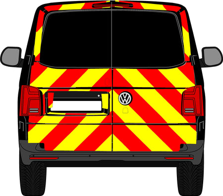 Volkswagen Transporter Mk6 (T6 & T6.1) Standard Roofs Swing Doors (2015-2024)