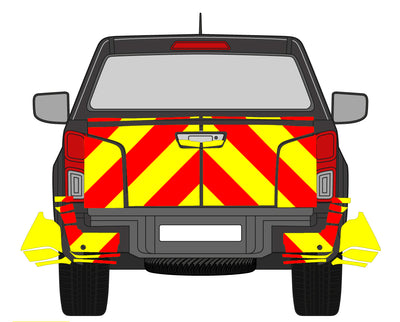 Isuzu D-Max Rear Chevrons (2019-2023) – Chapter 8 Shop