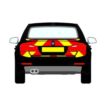 BMW 3 Series F30 Mk5 Saloon Rear Chevrons (2012+)