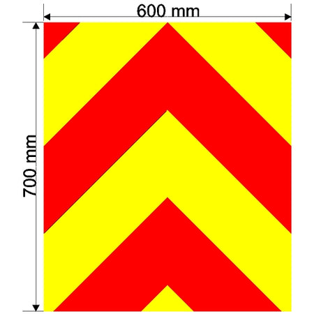 Custom Chevron 600mm x 700mm