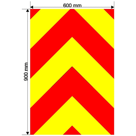 Custom Chevron 600mm x 900mm