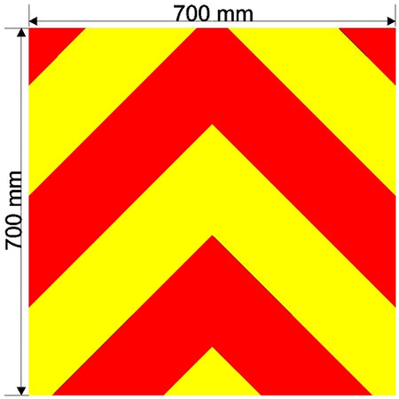 Custom Chevron 700mm x 700mm
