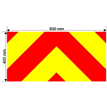 Custom Chevron 800mm x 400mm