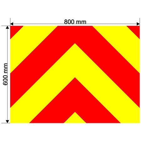 Custom Chevron 800mm x 600mm