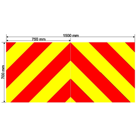 Custom Chevron 1500mm x 700mm