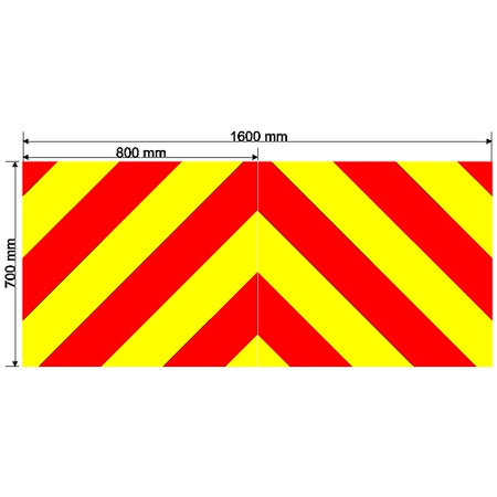 Custom Chevron 1600mm x 700mm