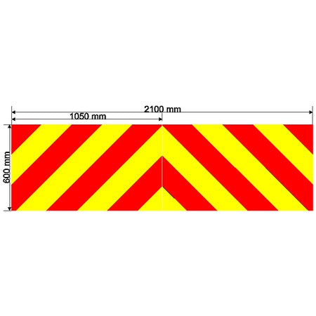 Custom Chevron 2100mm x 600mm