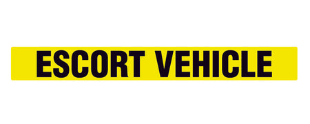 Escort Vehicle Sign
