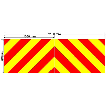 Custom Chevron 2100mm x 700mm