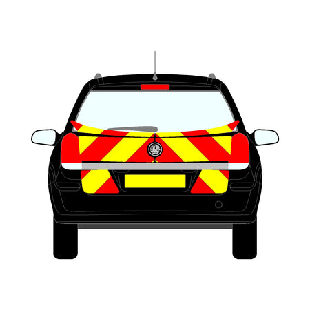 Chapter 8 Rear Chevron Vauxhall Astra H Estate & Van Rear Chevrons (2004-2009) - Chapter8 Shop ...