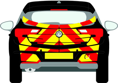Chapter 8 Rear Chevron Vauxhall Astra K (Mk7) Hatch Rear Chevrons (2016+) - Chapter8 Shop ...