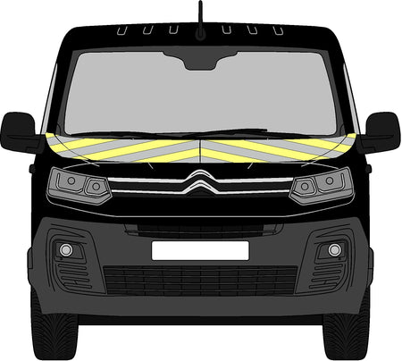 Citroen Berlingo 2018-2021 Bonnet Chevrons