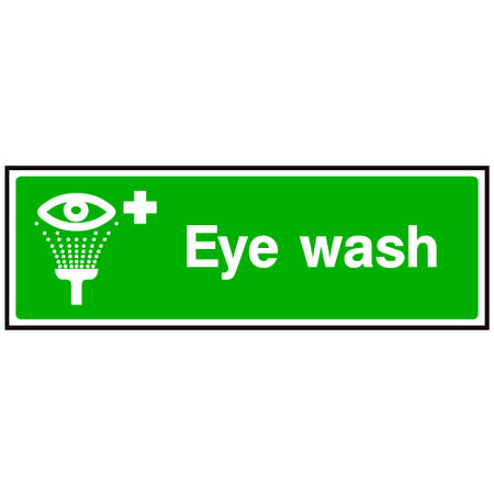 Eye Wash Sign