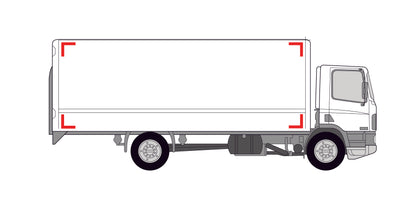 HGV L-Shaped Corner Marks [Pack of 4]