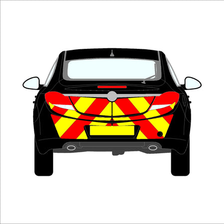 Chapter 8 Rear Chevron Vauxhall Insignia Mk1 Saloon Rear Chevrons (2008-2013) - Chapter8 Shop ...