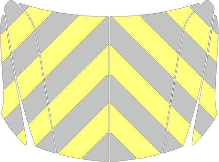 Mitsubishi L200 2015-2019 Bonnet Chevrons