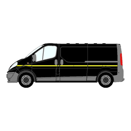 Vauxhall Vivaro Mk2 LWB 2006-2014 - Reflective Side Marking kit