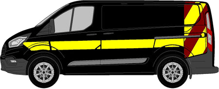 Ford Transit Custom Mk1 L1 H1 2018-2022 - Chapter 8 Escort Vehicle Specification Kit