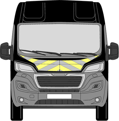 Peugeot Boxer 2014+ Bonnet Chevrons