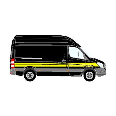 Mercedes Sprinter Mk2 (906) NCV3 MWB Side Marking Stripe (2013+)