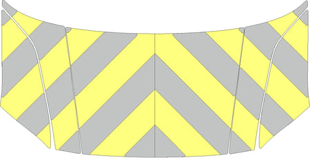 MAN TGE 2017+ Bonnet Chevrons