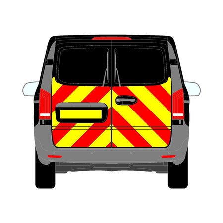 Mercedes Vito Mk3 W447 All Roofs Half Swing Doors 2014+ chapter8 chevron kit