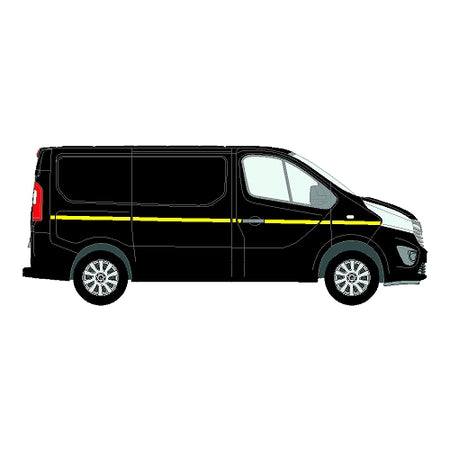 Nissan NV300 SWB 2016+ - Reflective Side Marking kit