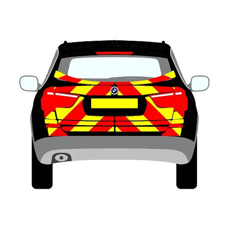 BMW X3 Mk2 (F25) SUV Rear Chevrons (2012 - 2017)