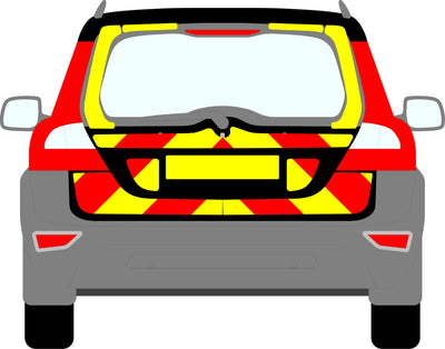 Volvo XC70 Mk2 Estate Rear Chevrons (2007-2013)