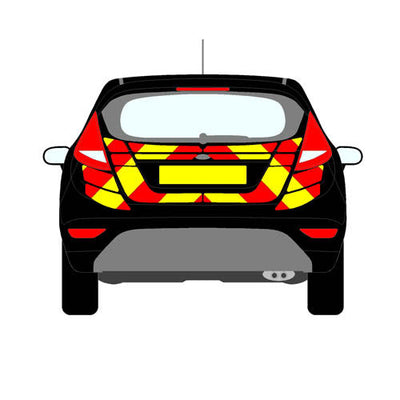 Ford Fiesta Mk6 Hatchback Rear Chevrons (2008-2017)