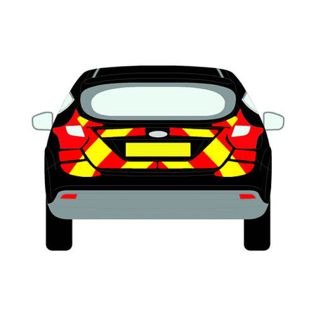 Ford Focus Mk3 Hatchback Rear Chevrons (2010-2014)