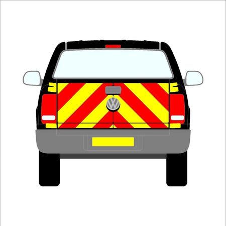 Volkswagen Amarok Mk1 4x4 Pickup Rear Chevrons (2010-2020)